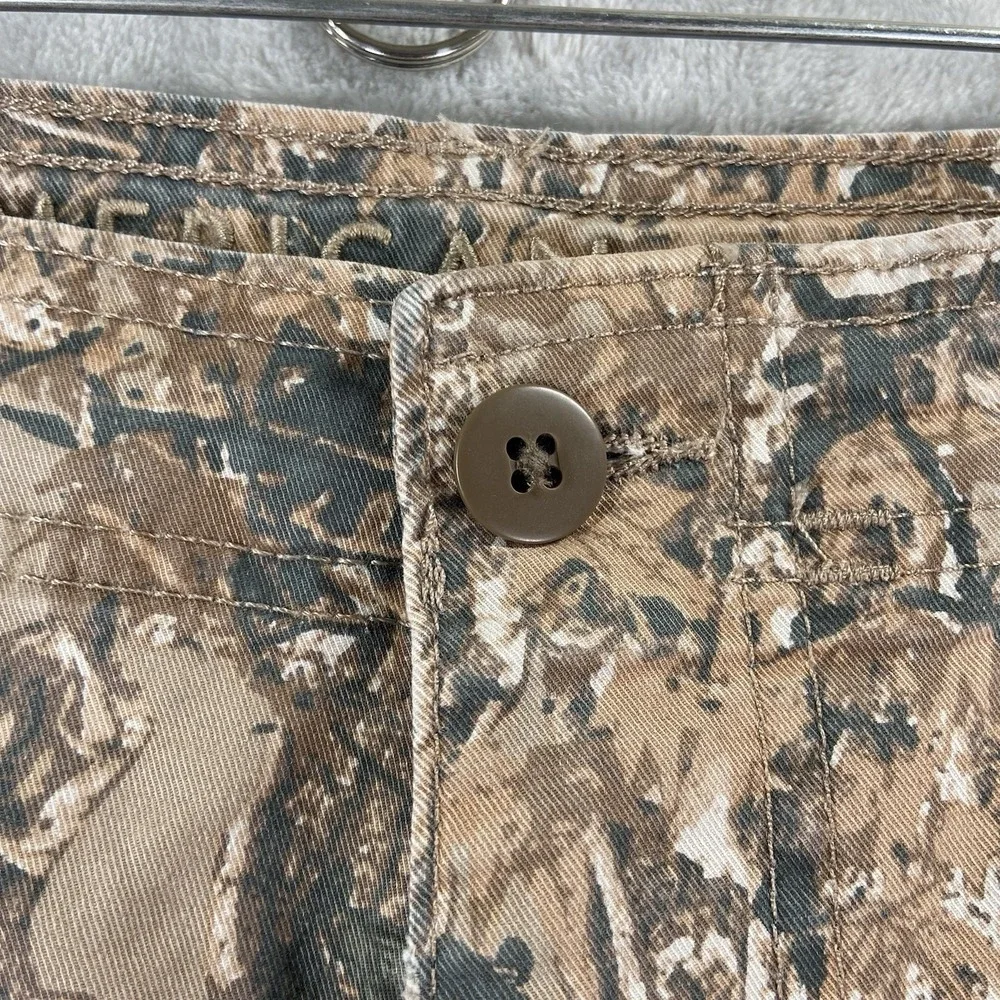 American Eagle Pants Mens 32x28 Camo Cargo Pockets Flex Outdoor Workwear NWT